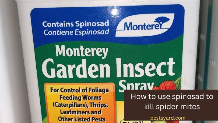 does spinosad kill spider mites